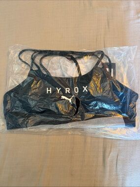 Puma Black HYROX Strappy Muscle Tank